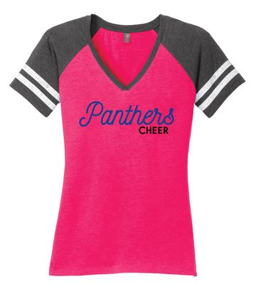 Paw Shop Cheer - Script - Game V-Neck Tee