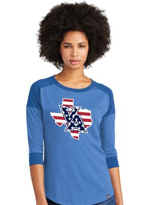 Paw Shop - USA - 3/4 Sleeve Baseball Raglan Tee