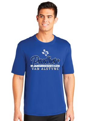 Paw Shop - Script Panthers - Dri-Fit  Short Sleeve