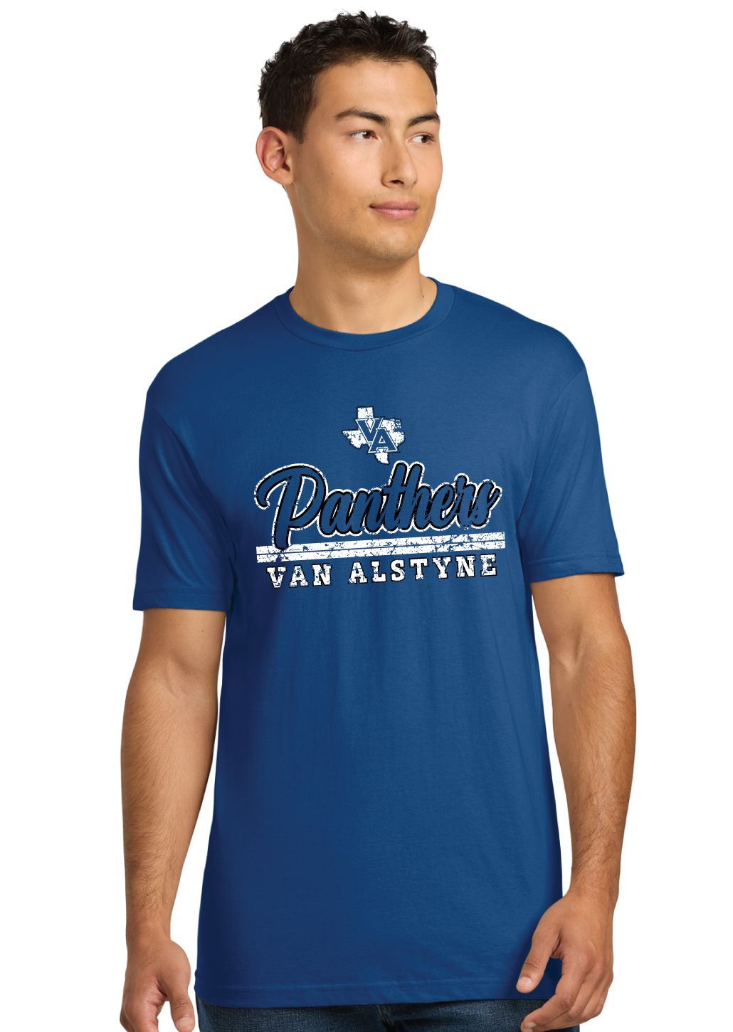 Paw Shop - Script Panthers - Next Level Short Sleeve