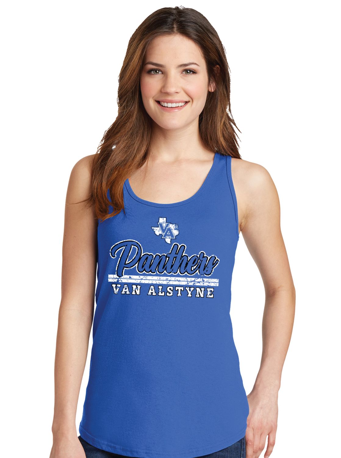 Paw Shop - Script Panthers - Cotton Tank