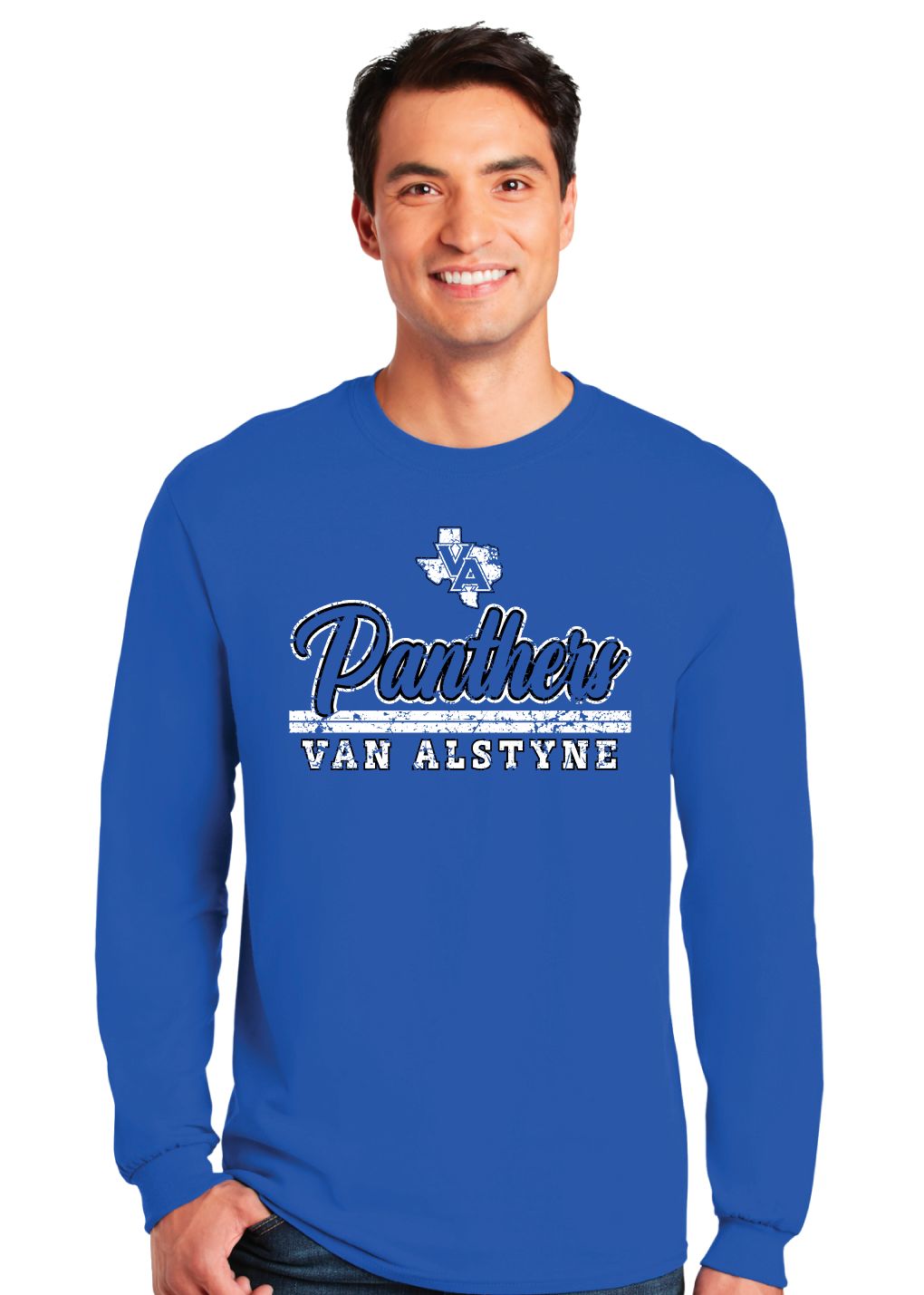 Paw Shop - Script Panthers - Long Sleeve