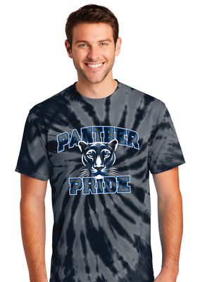 Paw Shop - Panther Pride - Tie Dye Short Sleeve