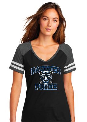 Paw Shop - Panther Pride - Game V-Neck Tee