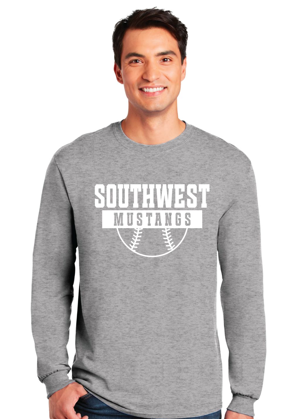 USW Softball - Half Ball - Long Sleeve