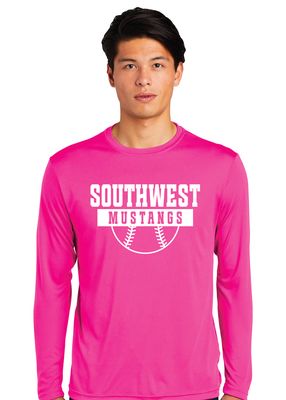 USW Softball - Half Ball - Dri Fit Long Sleeve