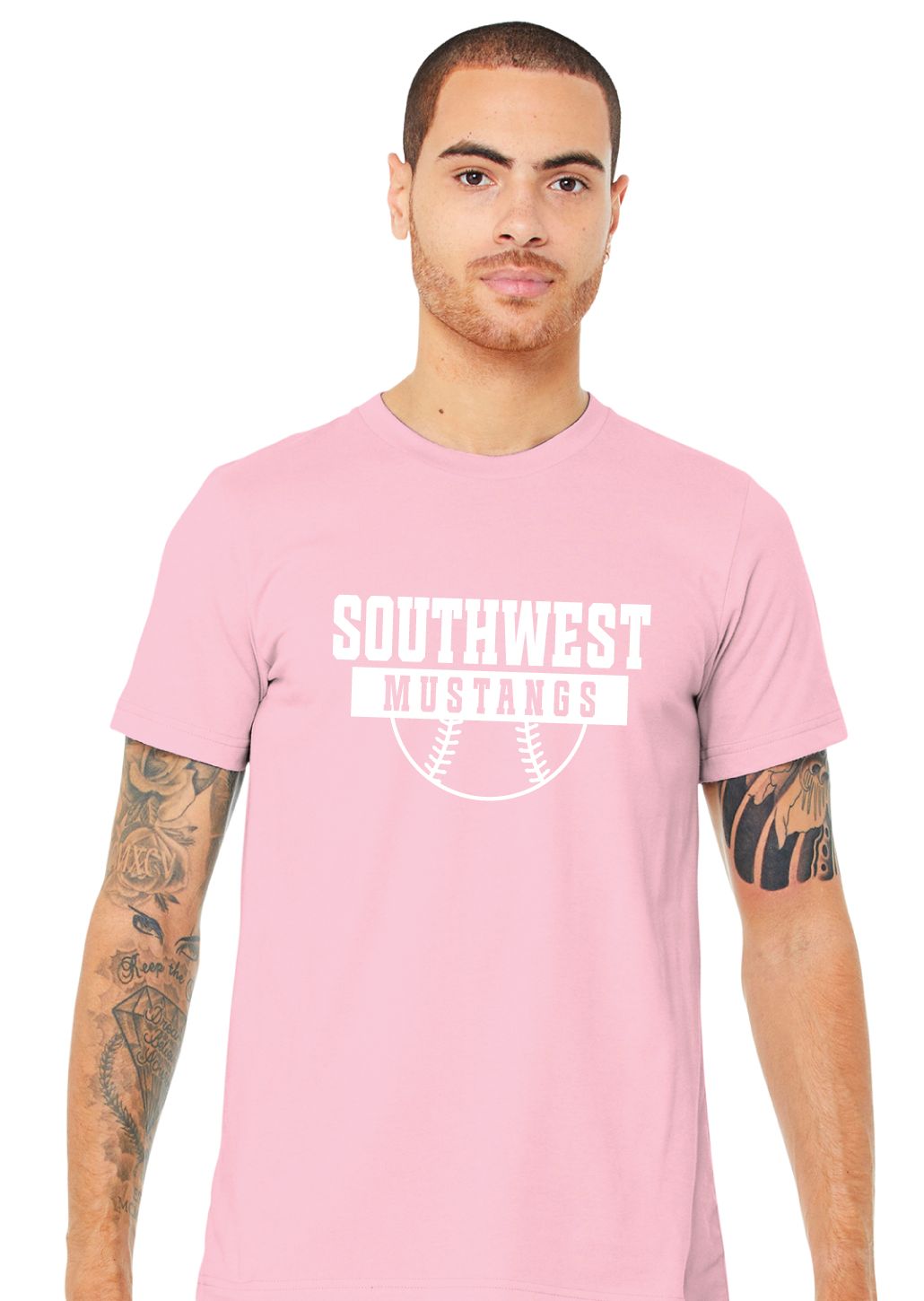 USW Softball - Half Ball - Bella+Canvas Short Sleeve
