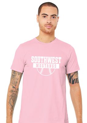USW Softball - Half Ball - Bella+Canvas Short Sleeve