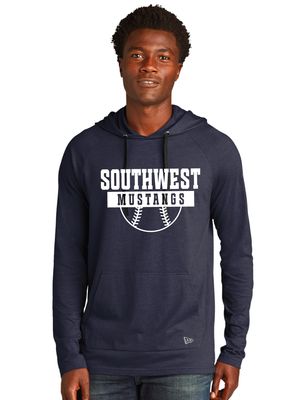 USW Softball - Half Ball - Tri Blend Hoodie