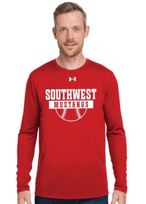 USW Softball - Half Ball - Under Armour Team Tech Long Sleeve