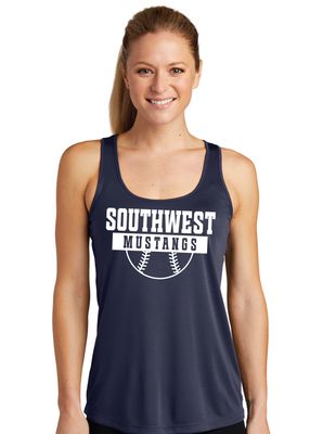 USW Softball - Half Ball - Dri Fit Racerback Tank