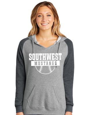 USW Softball - Half Ball - Lightweight Raglan Hoodie