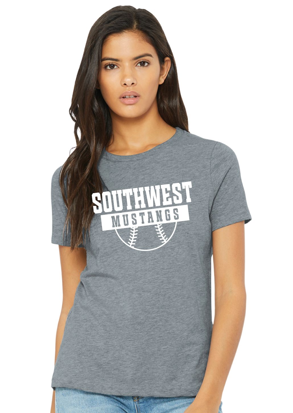USW Softball - Half Ball - Bella+Canvas Ladies