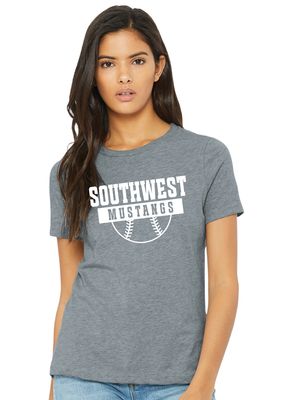 USW Softball - Half Ball - Bella+Canvas Ladies