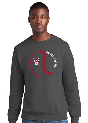 USW Softball - Big Laces - Crew Sweatshirt