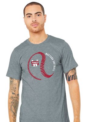 USW Softball - Big Laces - Bella+Canvas Short Sleeve