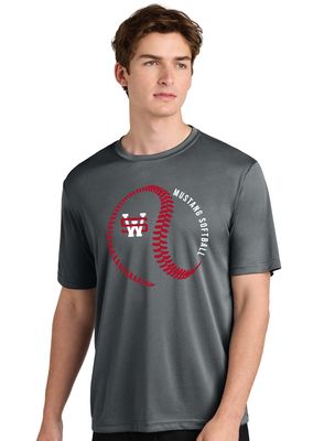 USW Softball - Big Laces - Dri Fit Short Sleeve