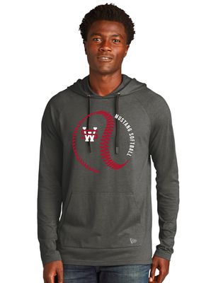 USW Softball - Big Laces - Tri Blend Hoodie