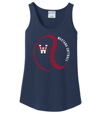 USW Softball - Big Laces - Cotton Tank