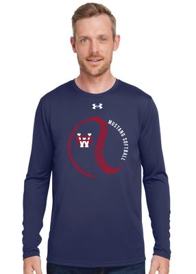 USW Softball - Big Laces - Under Armour Team Tech Long Sleeve