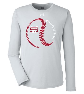 USW Softball - Big Laces - Under Armour Team Tech Long Sleeve