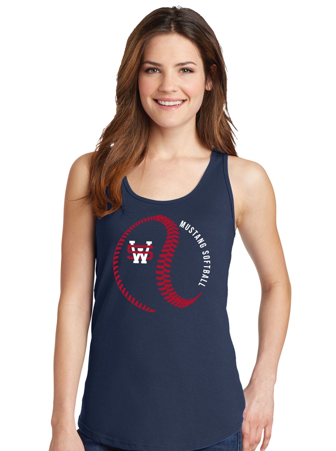 USW Softball - Big Laces - Cotton Tank