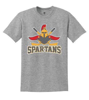 Denton Spartans Hockey - Big Logo - Short Sleeve