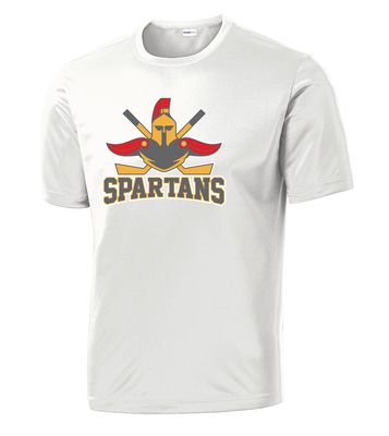 Denton Spartans Hockey - Big Logo - Dri Fit Short Sleeve