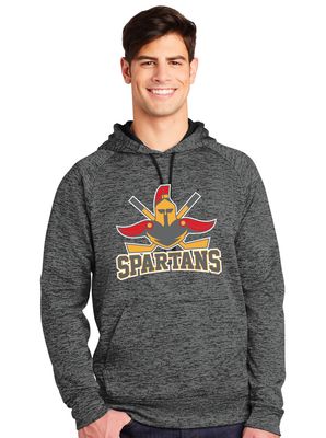 Denton Spartans Hockey - Big Logo - Electric Dri Fit Hoodie