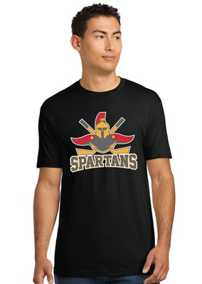 Denton Spartans Hockey - Big Logo - Next Level Short Sleeve
