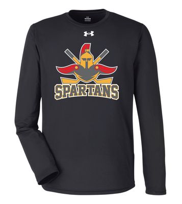Denton Spartans Hockey - Big Logo - Under Armour Long Sleeve