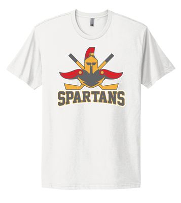 Denton Spartans Hockey - Big Logo - Next Level Short Sleeve