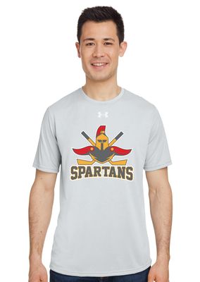 Denton Spartans Hockey - Big Logo - Under Armour Short Sleeve