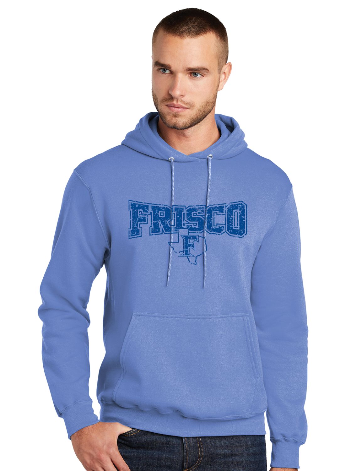 Frisco Football - Distressed Bowtie - Hoodie