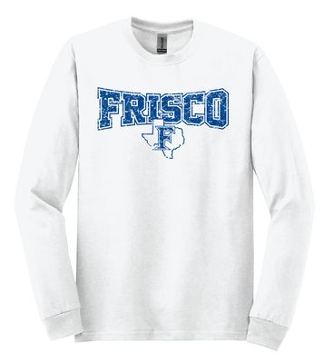 Frisco Football - Distressed Bowtie - Long Sleeve