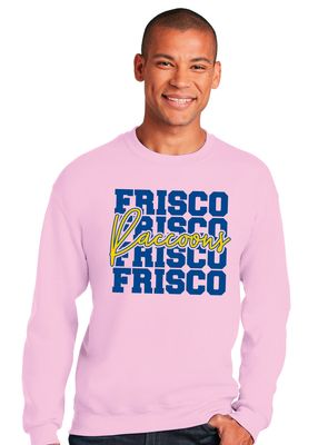 Frisco Football - Stacked - Crew Sweatshirt