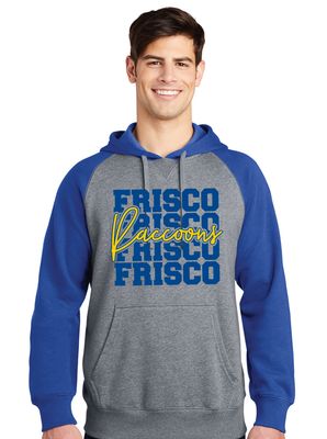 Frisco Football - Stacked - Raglan Hoodie