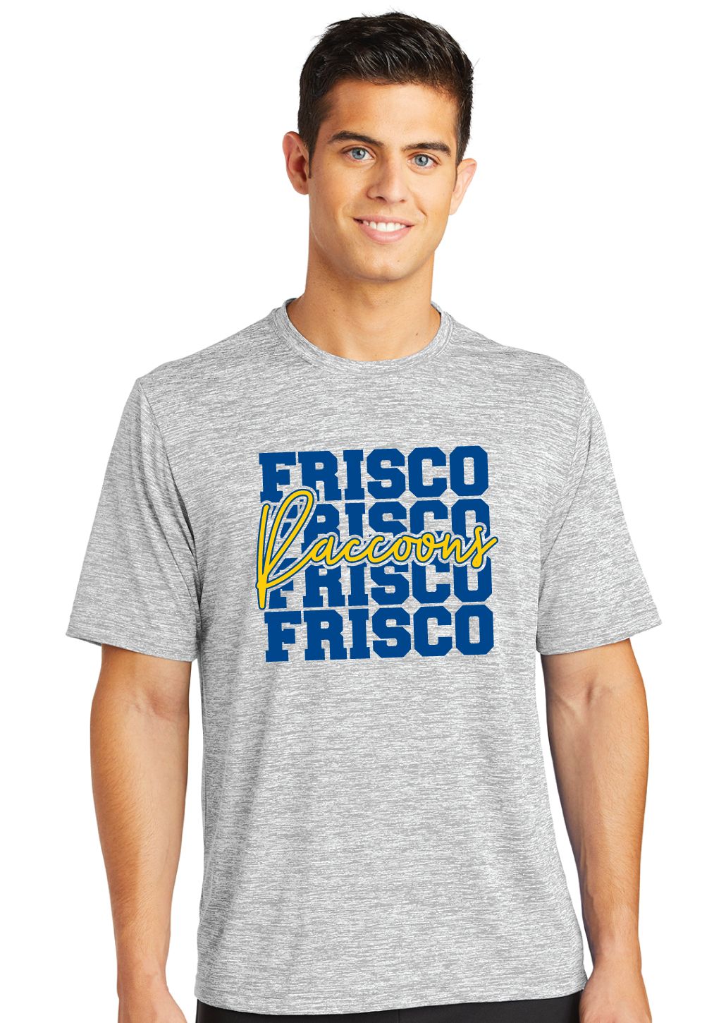 Frisco Football - Stacked - Electric Dri Fit Short Sleeve