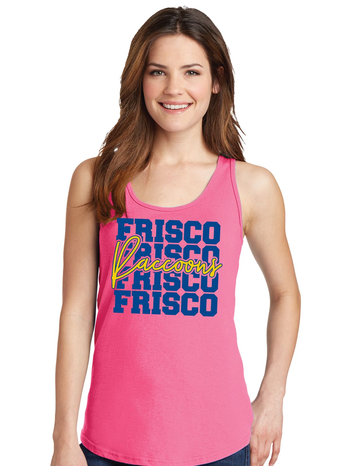 Frisco Football - Stacked - Cotton Tank