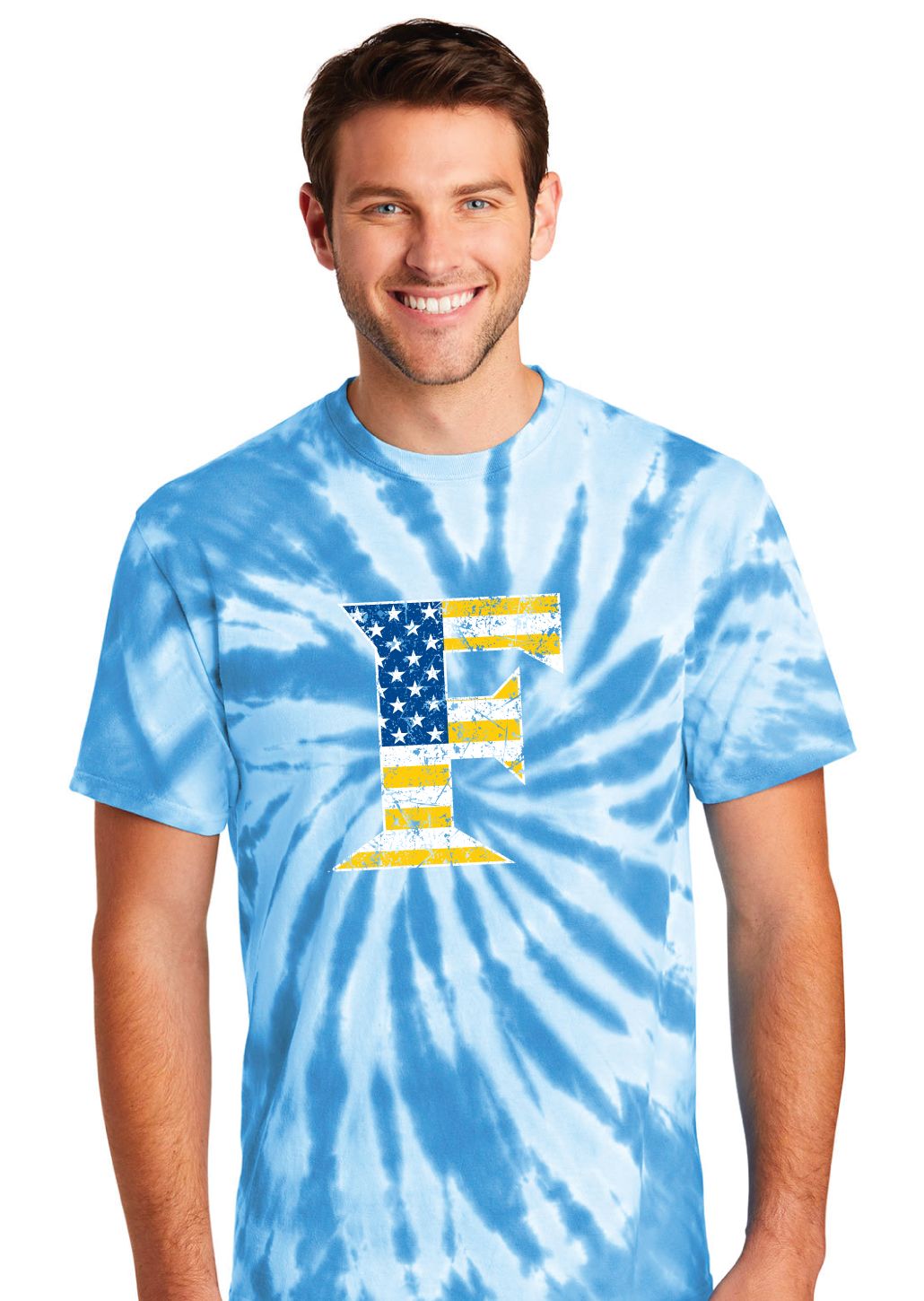 Frisco Football - Flag - Tie Dye Short Sleeve