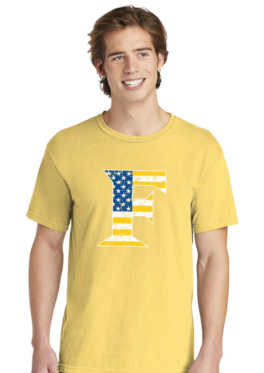 Frisco Football - Flag - Comfort Colors Short Sleeve
