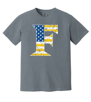 Frisco Football - Flag - Comfort Colors Short Sleeve