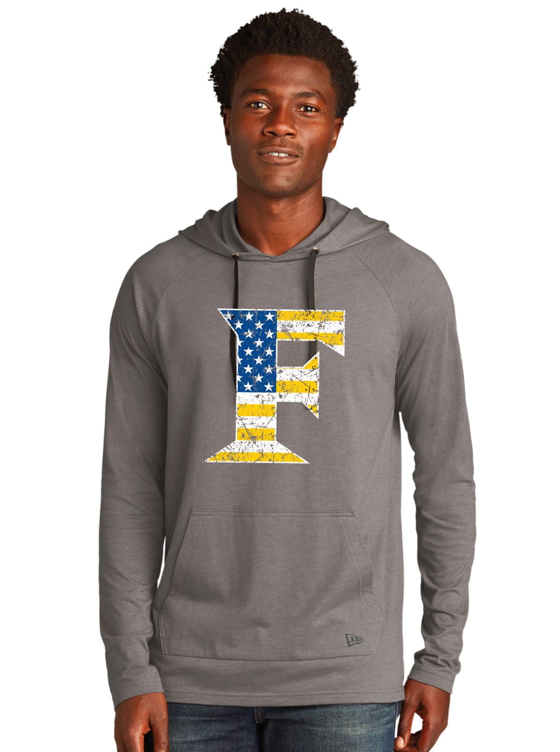Frisco Football - Flag - Tri Blend Hoodie
