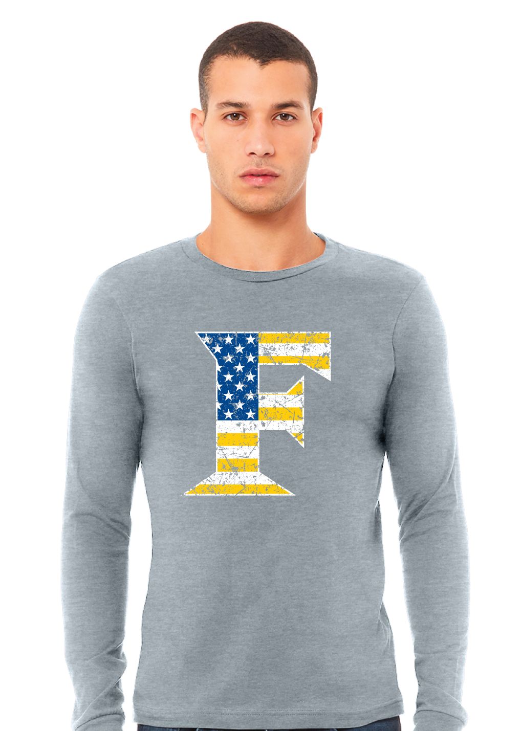 Frisco Football - Flag - Bella+Canvas Long Sleeve
