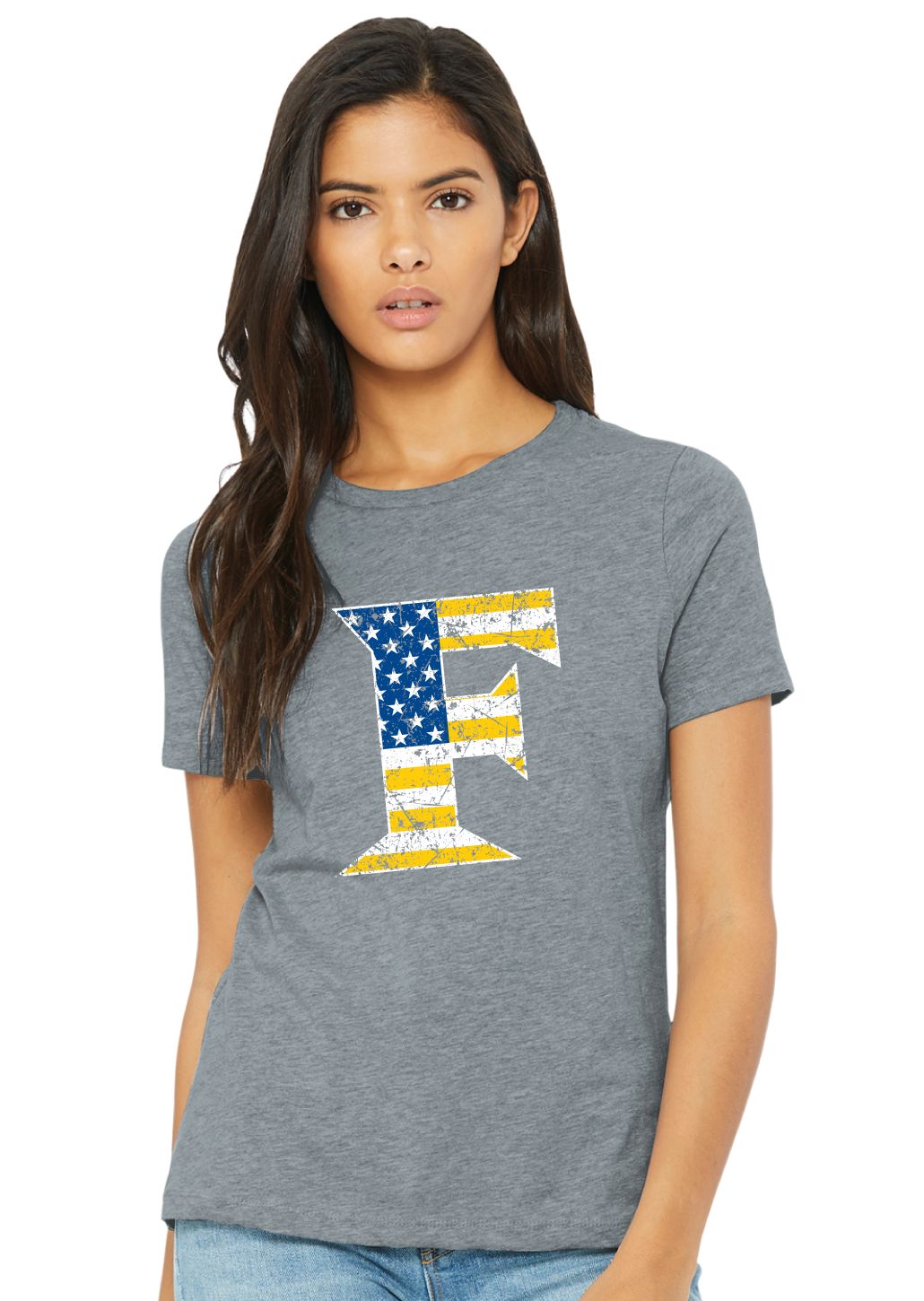 Frisco Football - Flag - Bella+Canvas Ladies