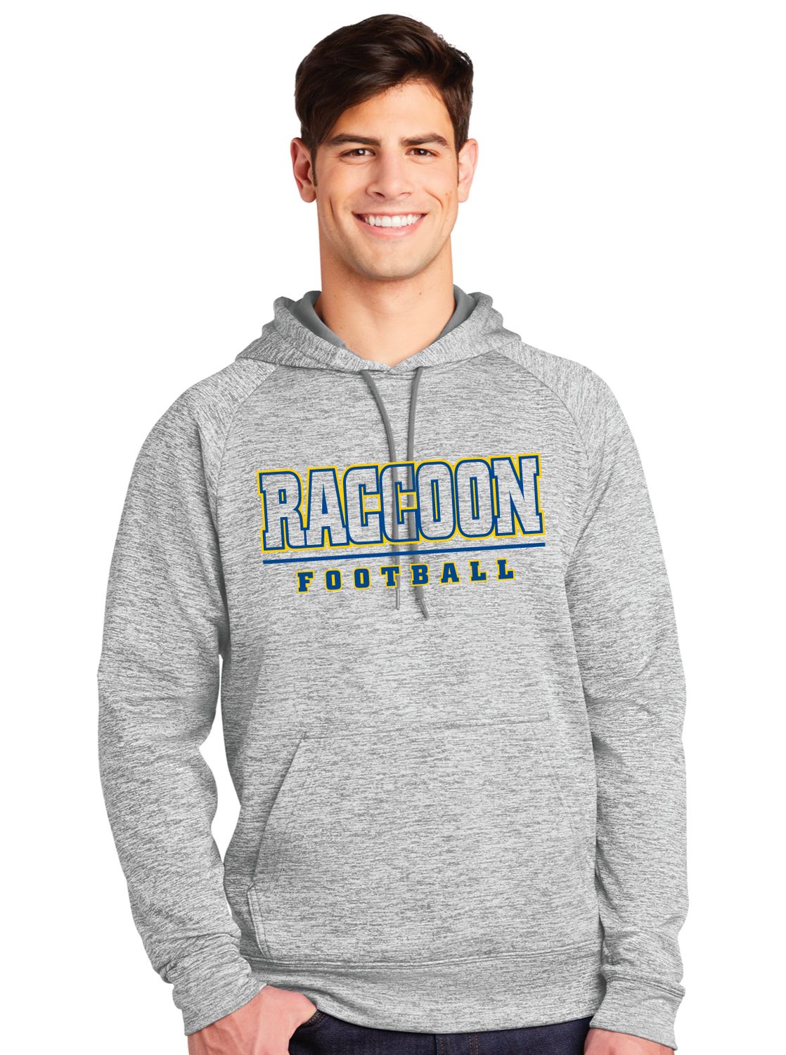 Frisco Football - Simple Block - Electric Dri Fit Hoodie