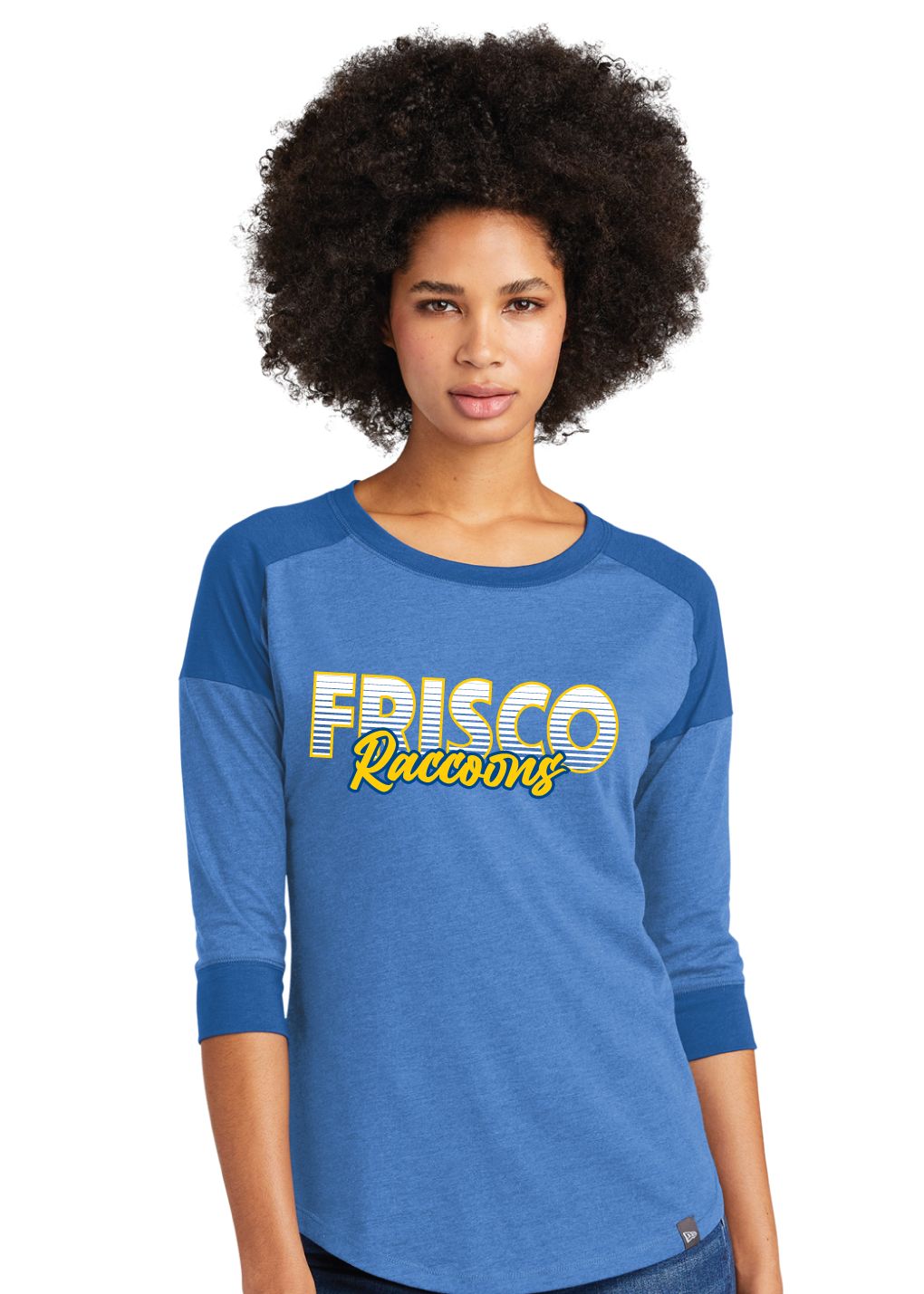 Frisco Football - Blinds - 3/4 Sleeve Baseball Raglan Tee