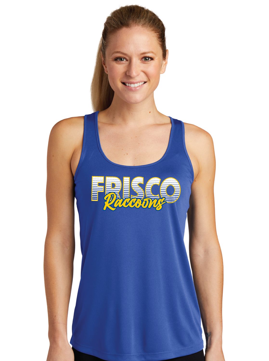 Frisco Football - Blinds - Dri Fit Racerback Tank