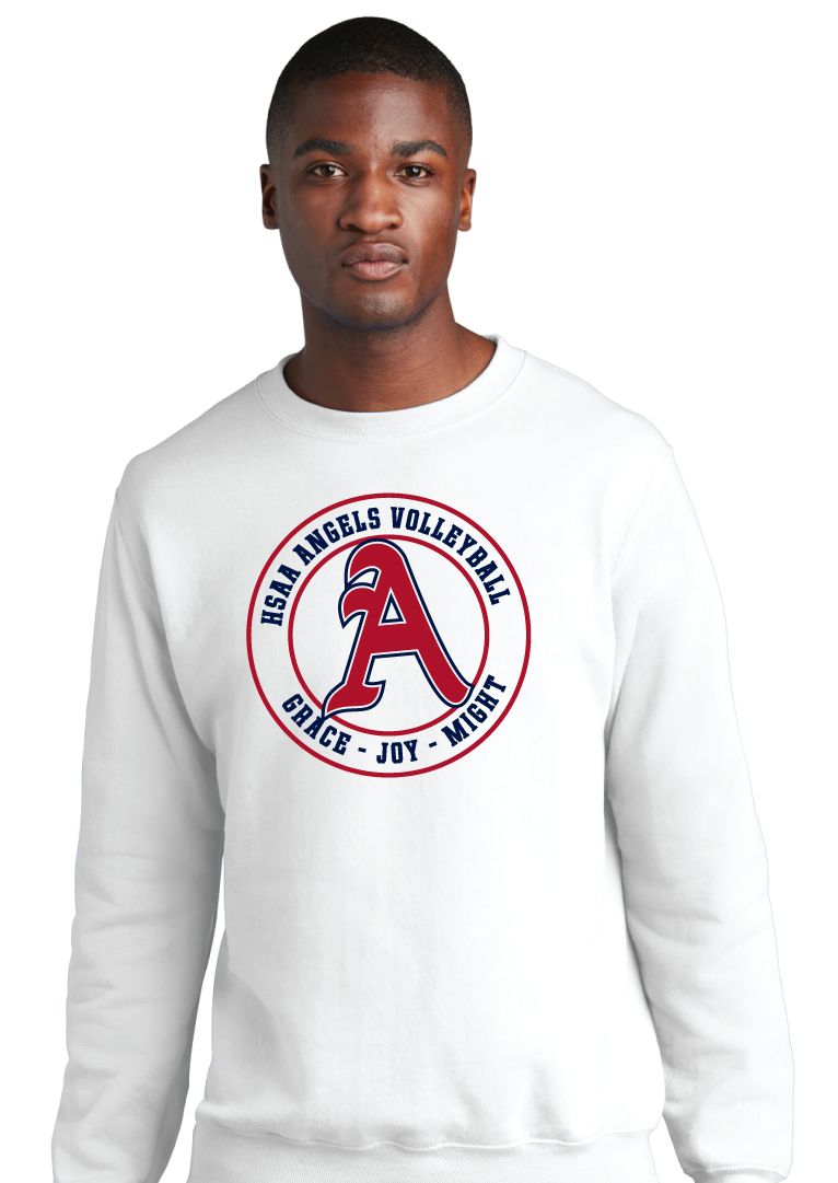 HSAA Volleyball - Circle - Crew Sweatshirt