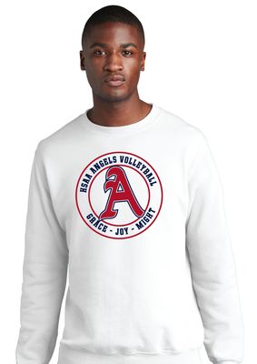 HSAA Volleyball - Circle - Crew Sweatshirt